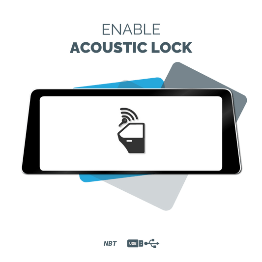ENABLE ACOUSTICK LOCK - NBT UNITS - USB CODING - OEMNAVIGATIONS