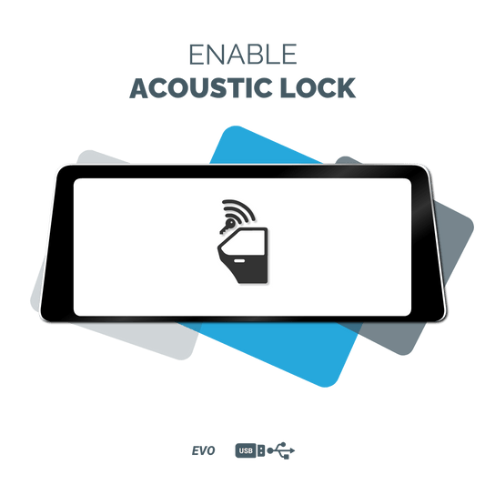 ENABLE ACOUSTICK LOCK - USB CODING EVO UNITS - OEMNAVIGATIONS