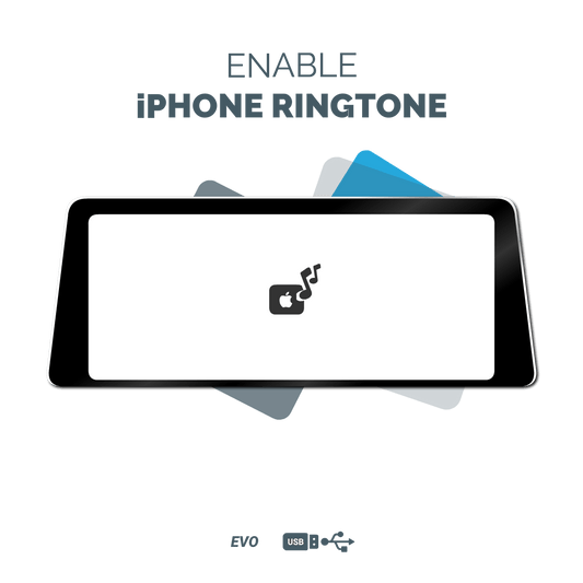 ENABLE IPHONE RINGTONE ON IDRIVE - USB CODING EVO UNITS - OEMNAVIGATIONS