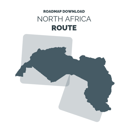 Road Map Northern Africa ROUTE 2022 - OEMNAVIGATIONS