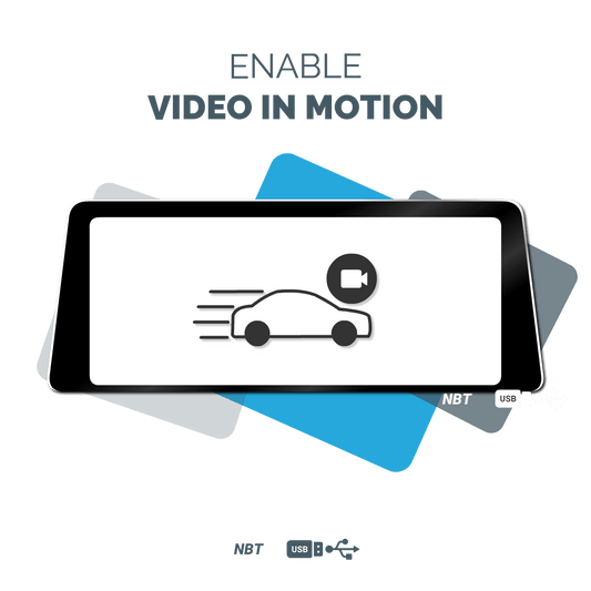 VIDEO IN MOTION ACTIVATION - NBT UNITS - USB CODING - OEMNAVIGATIONS