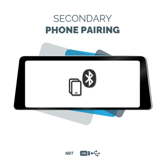 ALLOW SECONDARY PHONE PAIRING - NBT UNITS - USB CODING - OEMNAVIGATIONS