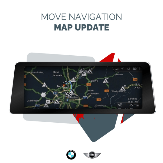 BMW & MINI NAVIGATION MAP UPDATE - MOVE MAPS - OEMNAVIGATIONS