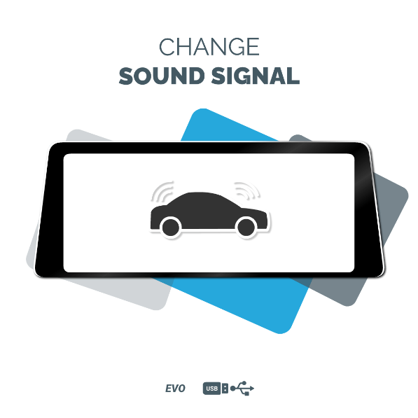 CHANGE BMW SOUND SIGNALS TO BMW i - USB CODING EVO UNITS - OEMNAVIGATIONS