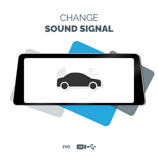 CHANGE BMW SOUND SIGNALS TO MINI - USB CODING EVO UNITS - OEMNAVIGATIONS
