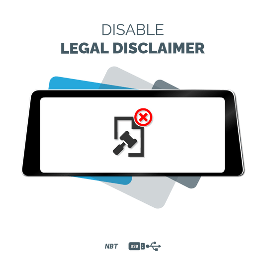 DISABLE LEGAL DISCLAIMER - NBT UNITS - USB CODING - OEMNAVIGATIONS