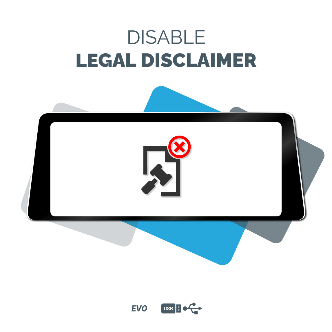 DISABLE LEGAL DISCLAIMER - USB CODING EVO UNITS - OEMNAVIGATIONS