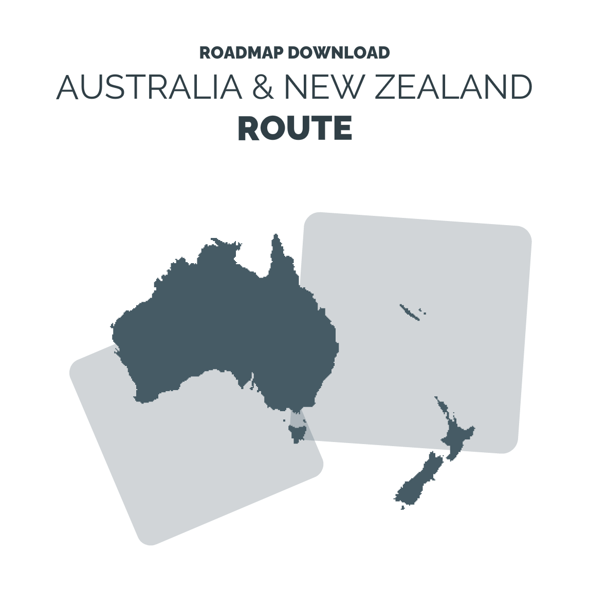 Road Map Australia-New Zealand Route 2024 - OEMNAVIGATIONS