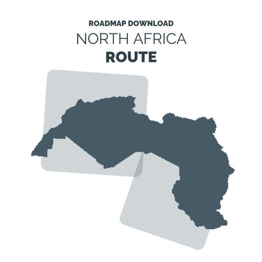 Road Map Northern Africa ROUTE 2022 - OEMNAVIGATIONS