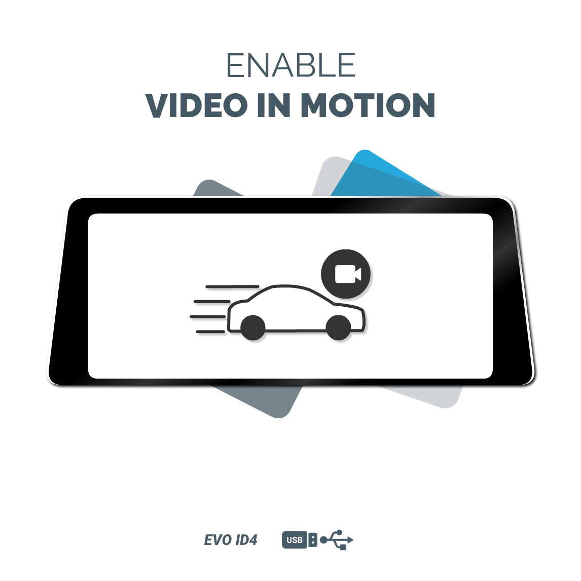 VIDEO IN MOTION ACTIVATION - CABLE CODING EVO 4 UNIT - OEMNAVIGATIONS