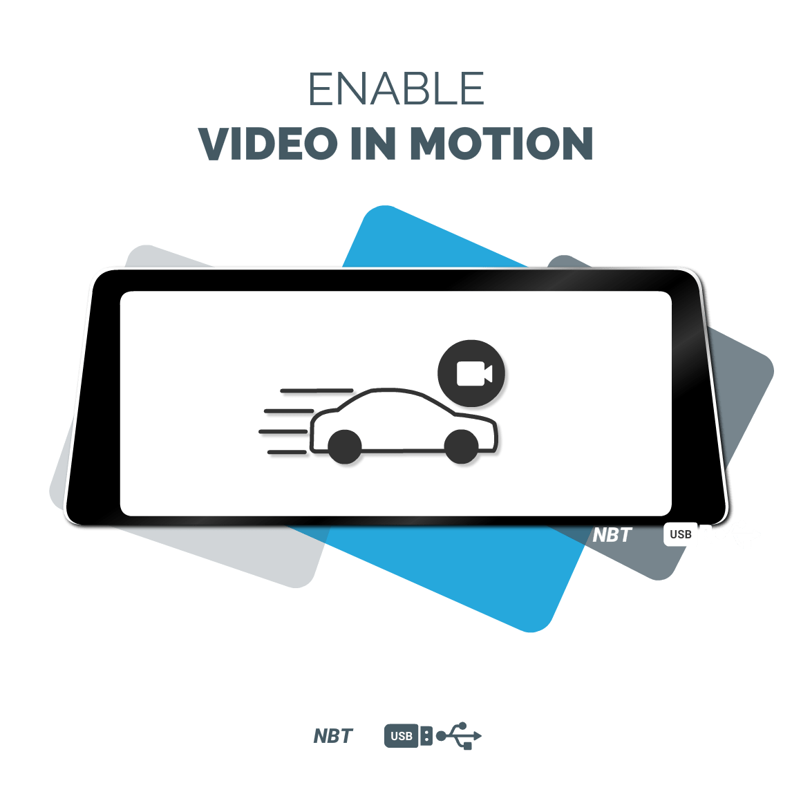 VIDEO IN MOTION ACTIVATION - NBT UNITS - USB CODING - OEMNAVIGATIONS