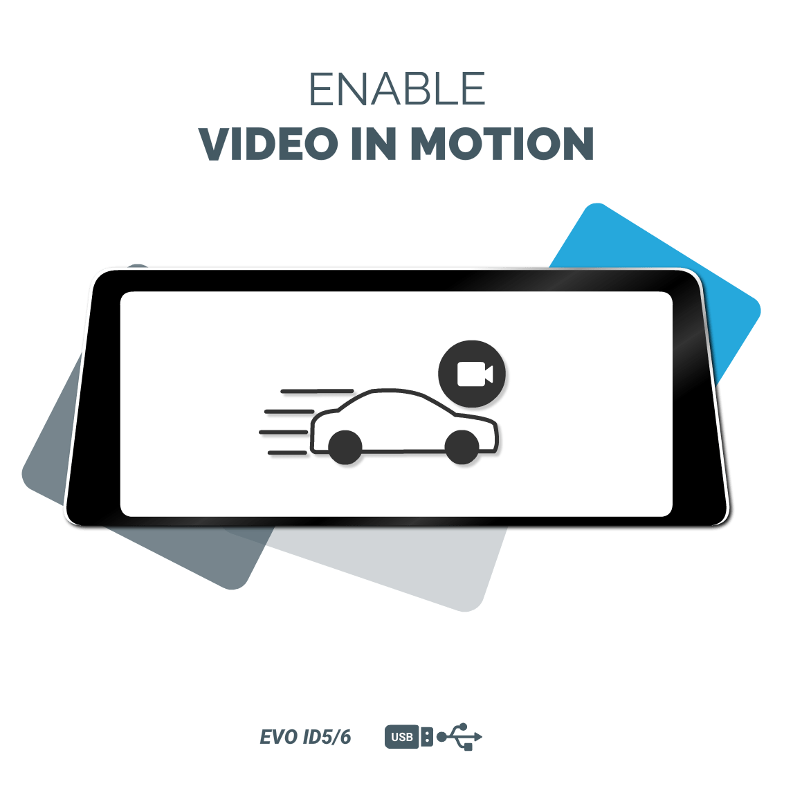 VIDEO IN MOTION ACTIVATION - USB CODING EVO 5/6 UNITS - OEMNAVIGATIONS